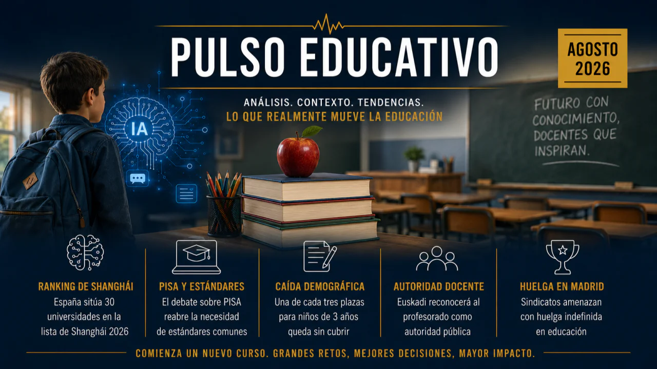 La vuelta al cole de la educación: cinco retos que esperan al sistema en septiembre